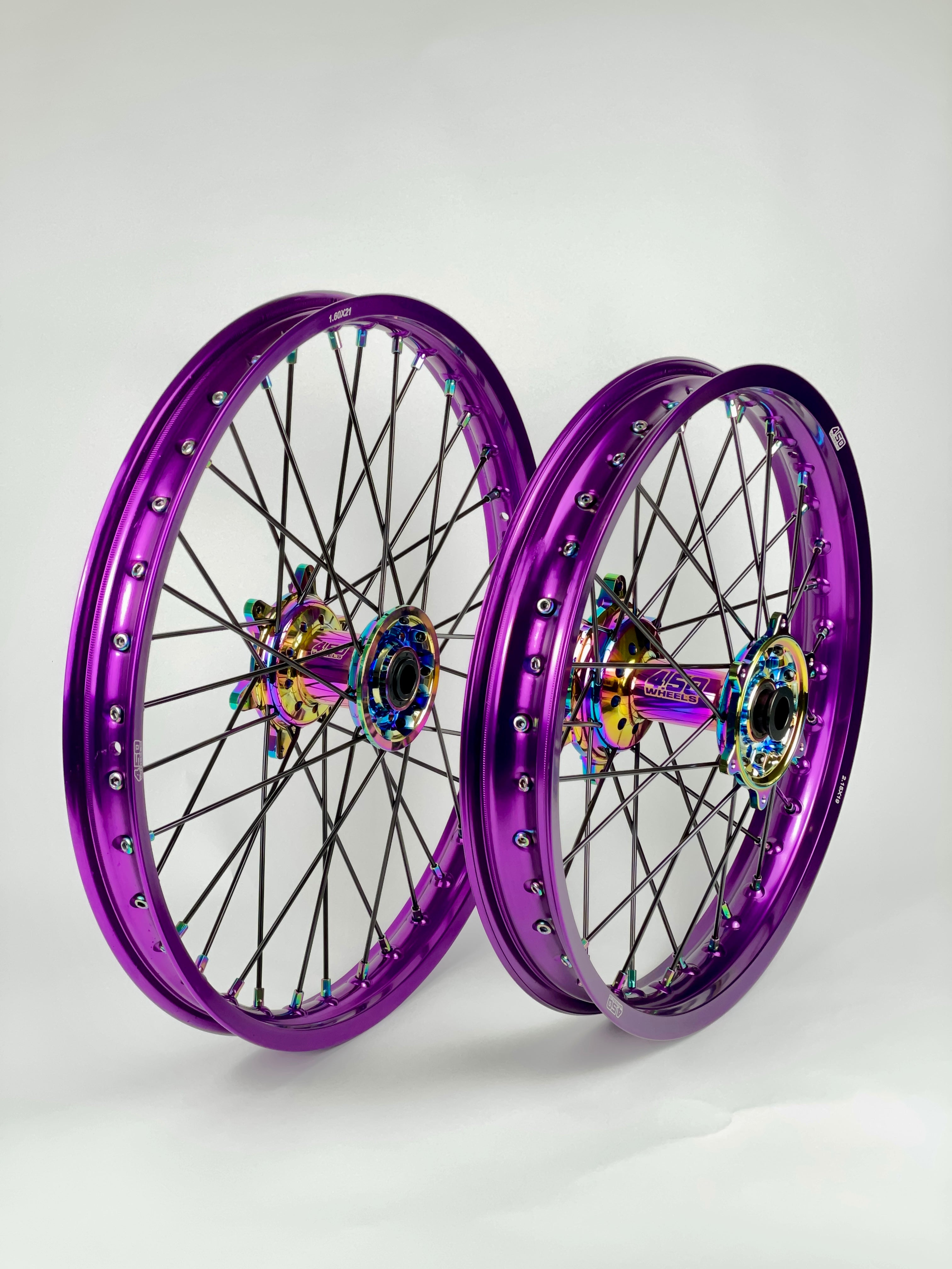 Chambre à Air Pour Moto Cross WAYCOM - Taille 400/450x12 - Épaisseur 1.5mm - Neuf