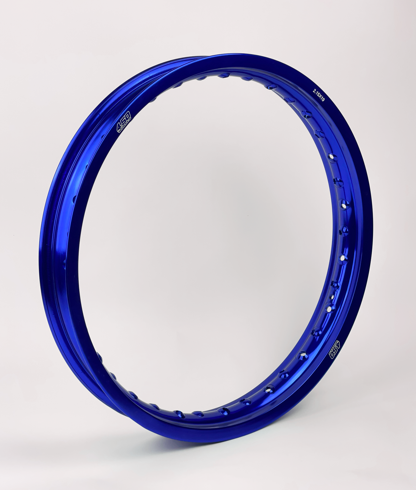 Cerclage arrière bleu 36t 4.50 WHEELS 19"