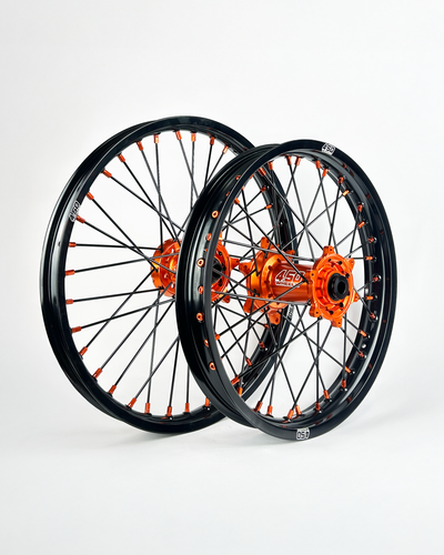 PAIRE JANTES ORANGE KTM